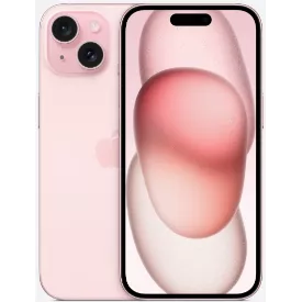 Смартфон Apple iPhone 15 256 ГБ, розовый, Dual SIM (nano SIM+eSIM)